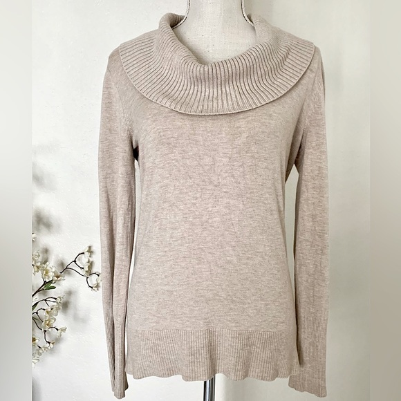 WHBM Cowl Neck Sweater w/ Buttons Up Arm - Picture 5 of 12